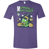 T-Shirts Heather Purple / S Cthulhu Likes Halloween Men's Semi-Fitted Softstyle