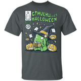 T-Shirts Dark Heather / S Cthulhu Likes Halloween T-Shirt