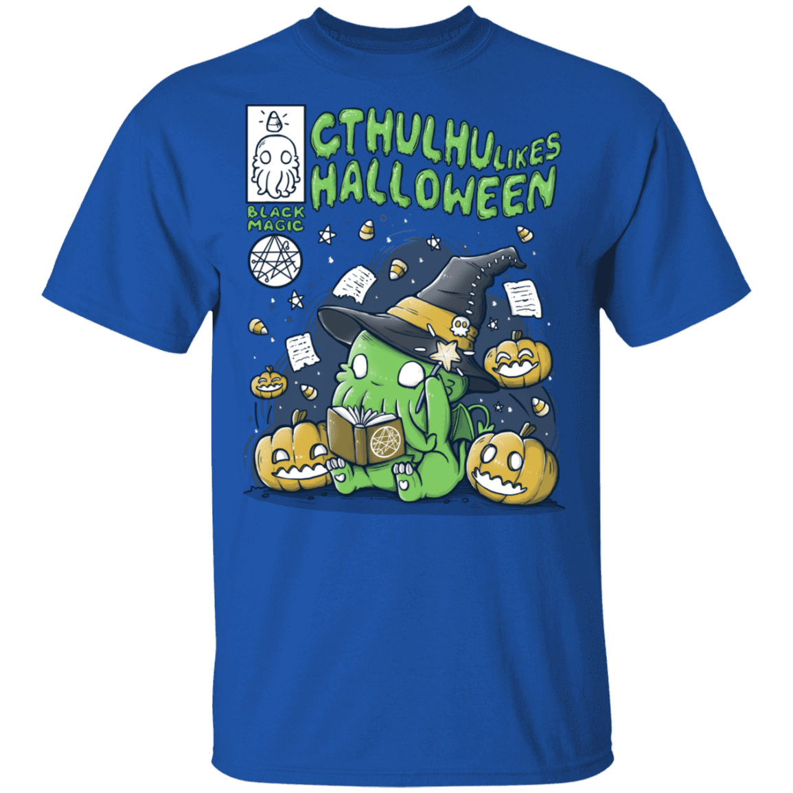 T-Shirts Royal / S Cthulhu Likes Halloween T-Shirt