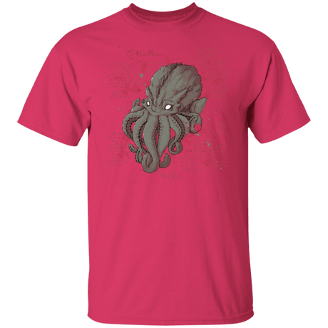 T-Shirts Heliconia / S Cthulhu Note T-Shirt