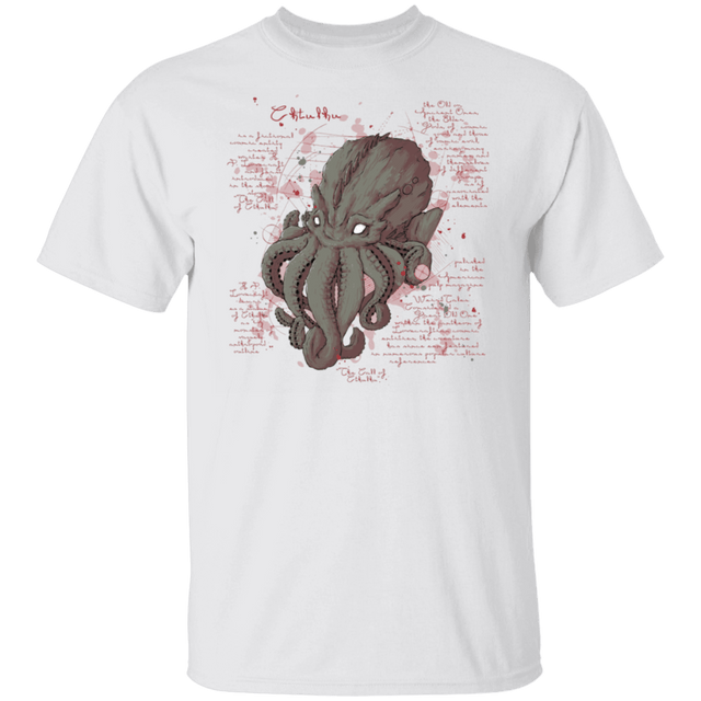 T-Shirts White / S Cthulhu Note T-Shirt