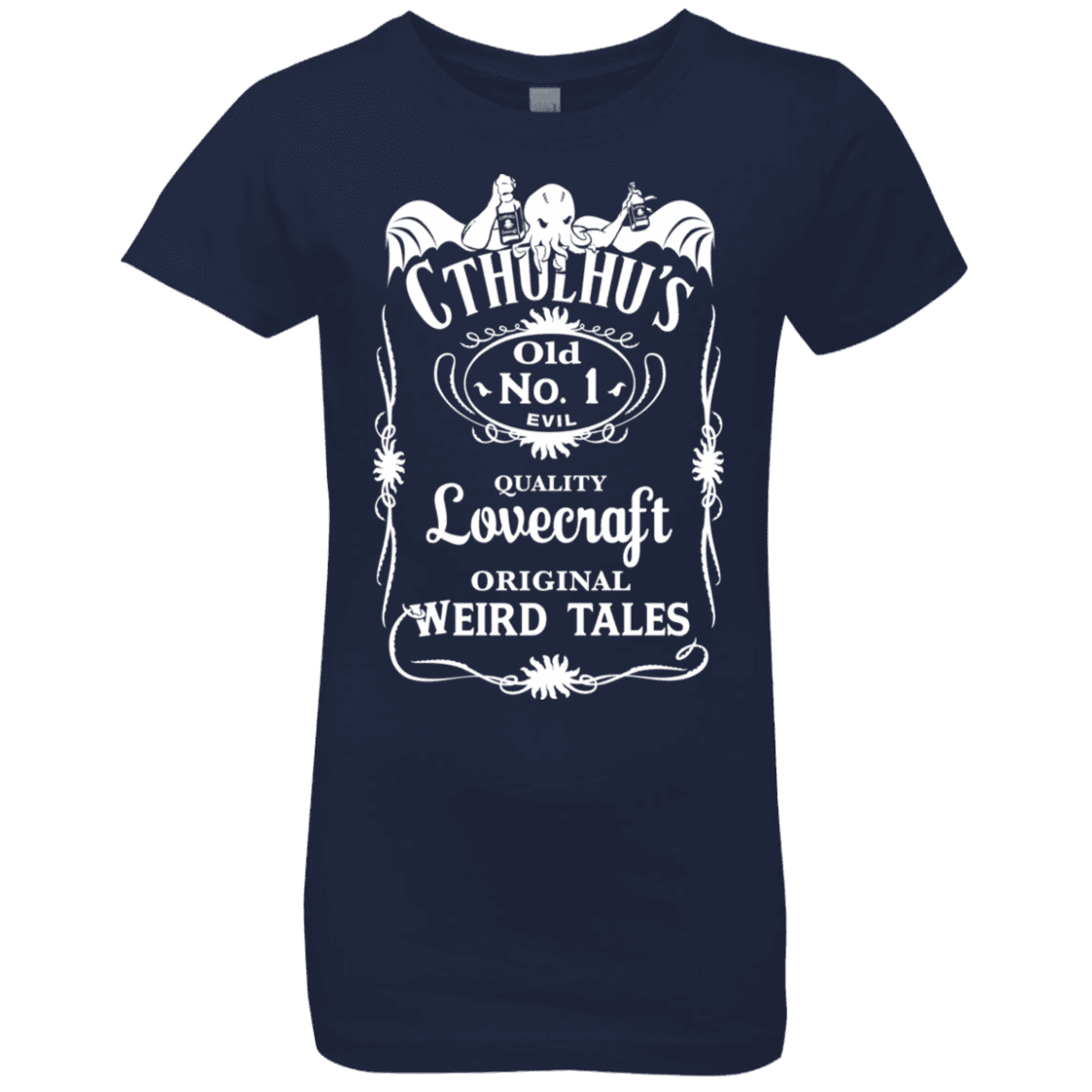T-Shirts Midnight Navy / YXS Cthulhu's Girls Premium T-Shirt