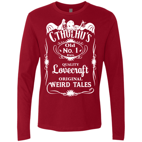 T-Shirts Cardinal / S Cthulhu's Men's Premium Long Sleeve