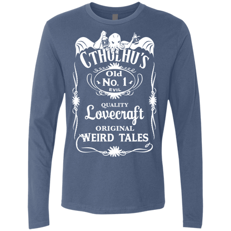 T-Shirts Indigo / S Cthulhu's Men's Premium Long Sleeve