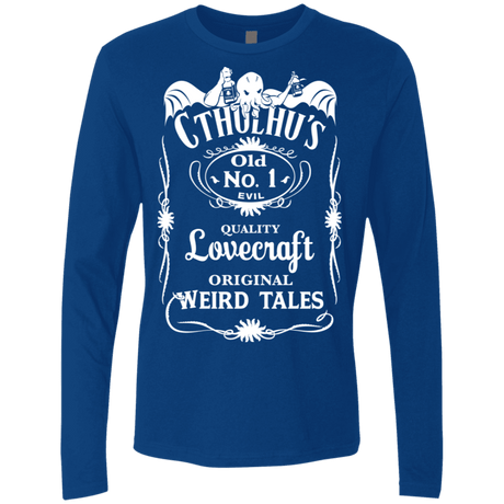 T-Shirts Royal / S Cthulhu's Men's Premium Long Sleeve