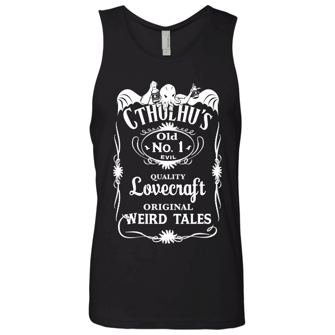 T-Shirts Black / S Cthulhu's Men's Premium Tank Top