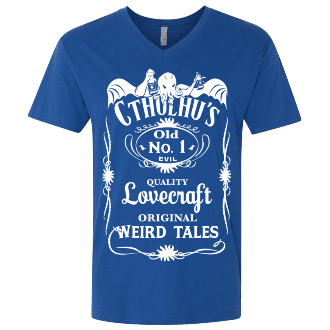T-Shirts Royal / X-Small Cthulhu's Men's Premium V-Neck