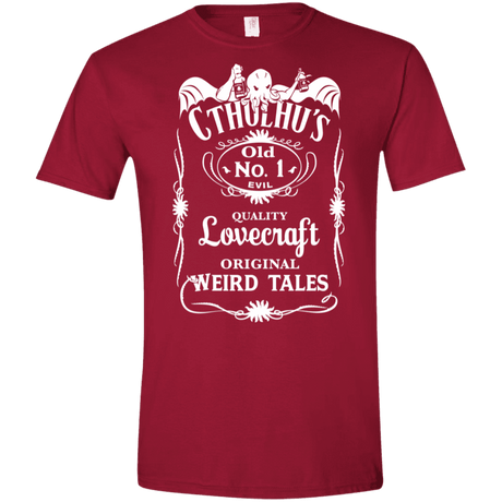 T-Shirts Cardinal Red / S Cthulhu's Men's Semi-Fitted Softstyle