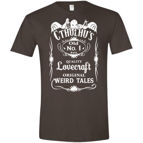 T-Shirts Dark Chocolate / S Cthulhu's Men's Semi-Fitted Softstyle