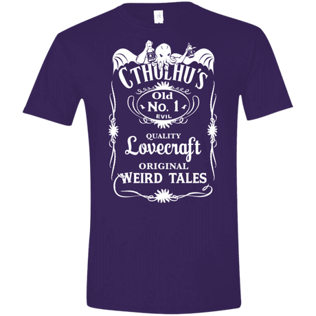 T-Shirts Purple / S Cthulhu's Men's Semi-Fitted Softstyle