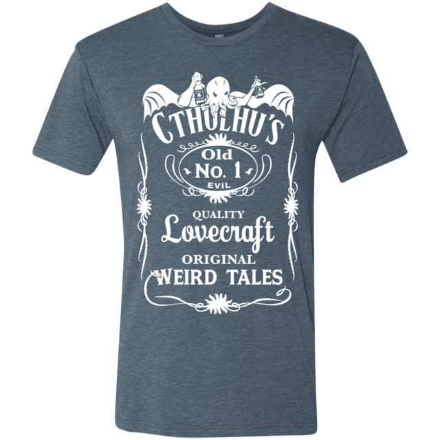 T-Shirts Indigo / S Cthulhu's Men's Triblend T-Shirt