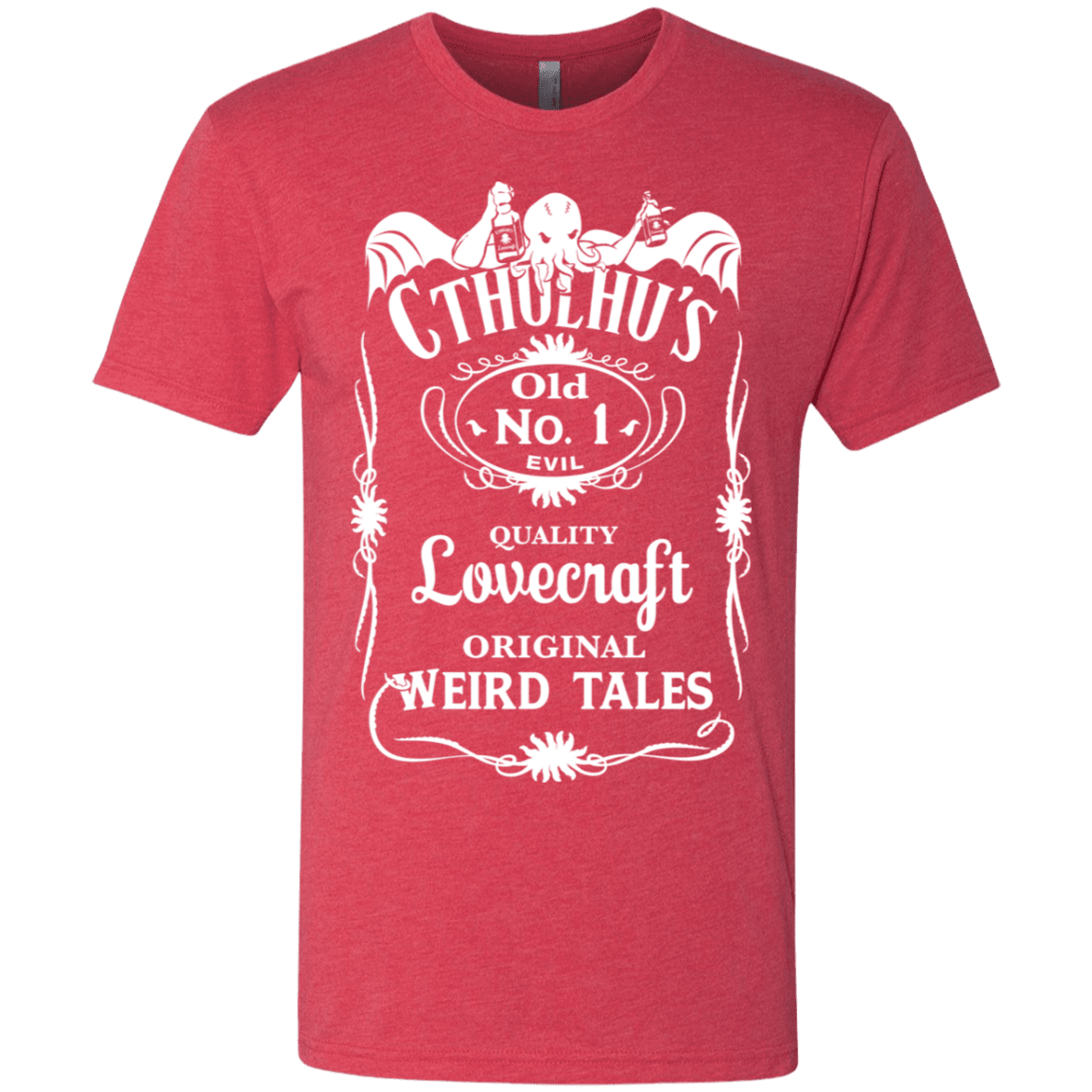 T-Shirts Vintage Red / S Cthulhu's Men's Triblend T-Shirt