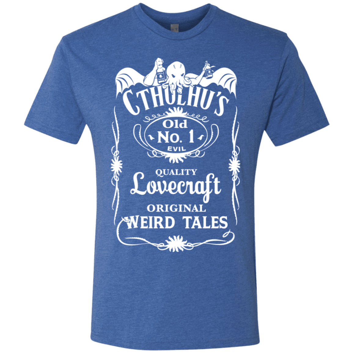 T-Shirts Vintage Royal / S Cthulhu's Men's Triblend T-Shirt