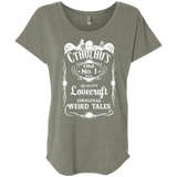 T-Shirts Venetian Grey / X-Small Cthulhu's Triblend Dolman Sleeve