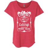 T-Shirts Vintage Red / X-Small Cthulhu's Triblend Dolman Sleeve