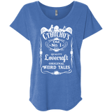 T-Shirts Vintage Royal / X-Small Cthulhu's Triblend Dolman Sleeve