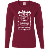 T-Shirts Cardinal / S Cthulhu's Women's Long Sleeve T-Shirt