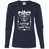 T-Shirts Navy / S Cthulhu's Women's Long Sleeve T-Shirt