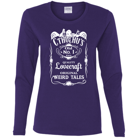 T-Shirts Purple / S Cthulhu's Women's Long Sleeve T-Shirt