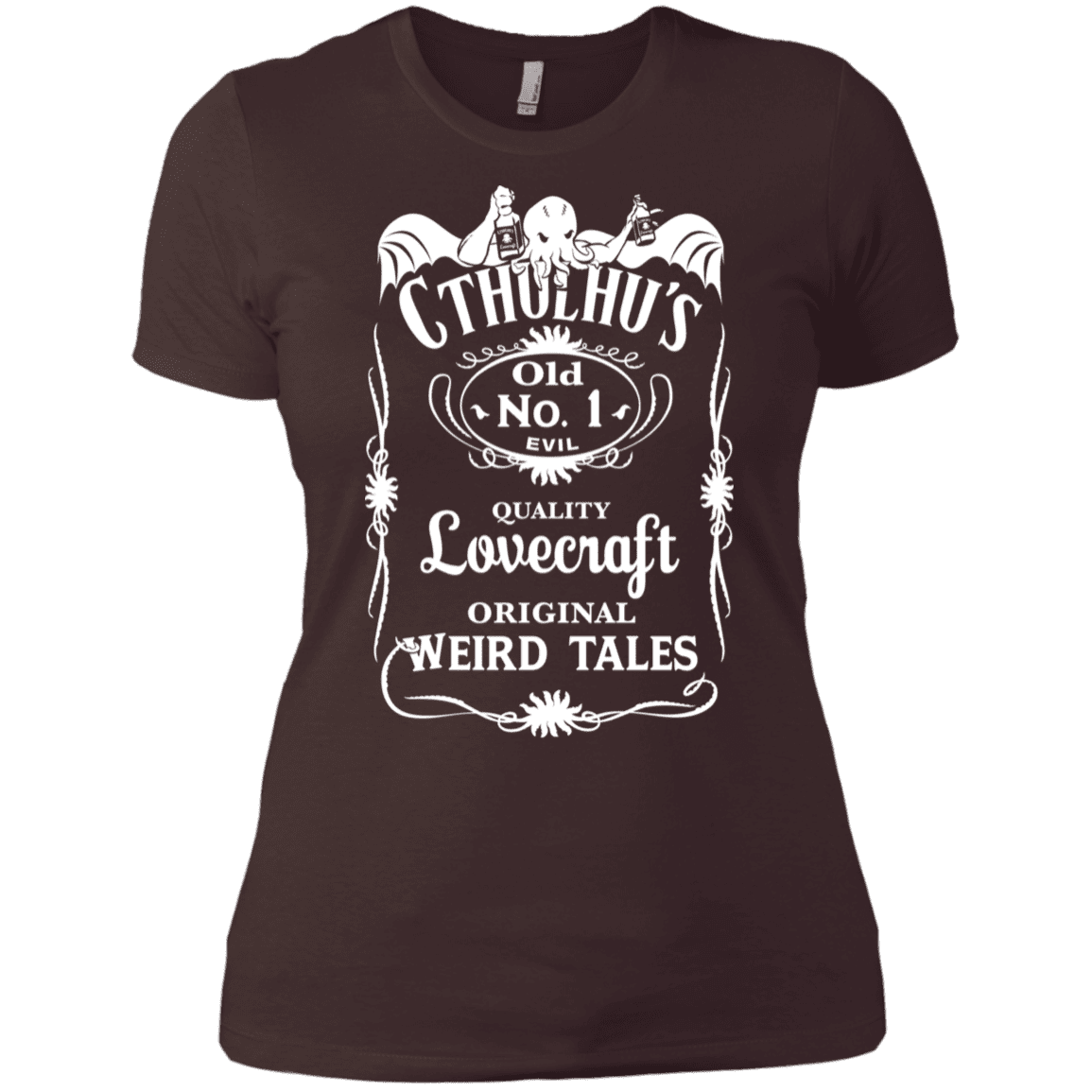 T-Shirts Dark Chocolate / X-Small Cthulhu's Women's Premium T-Shirt