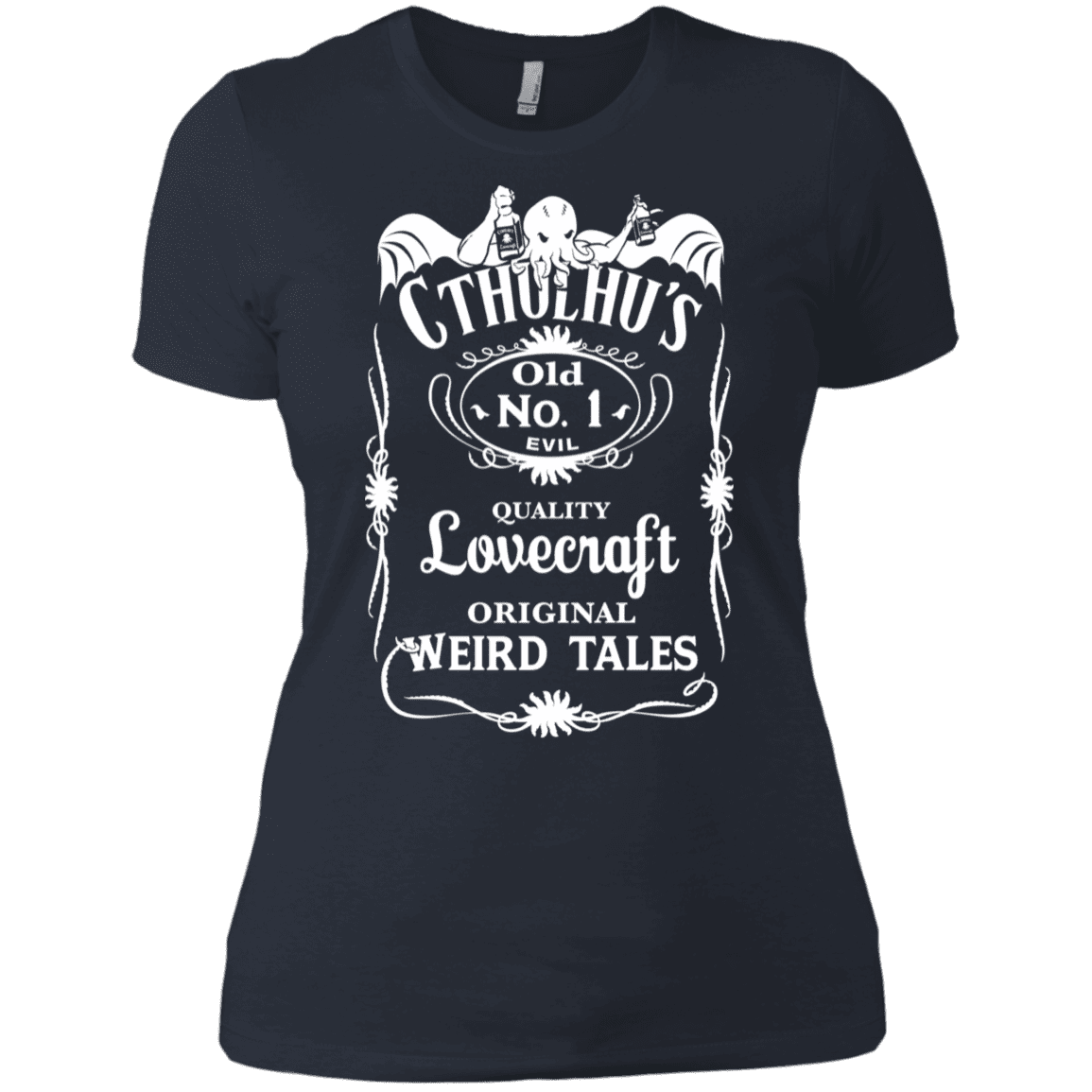 T-Shirts Indigo / X-Small Cthulhu's Women's Premium T-Shirt