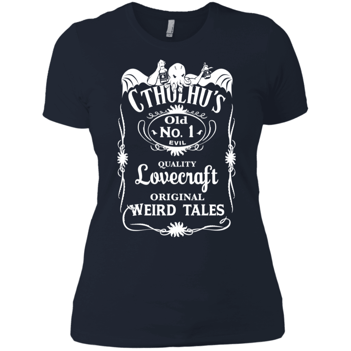 T-Shirts Midnight Navy / X-Small Cthulhu's Women's Premium T-Shirt