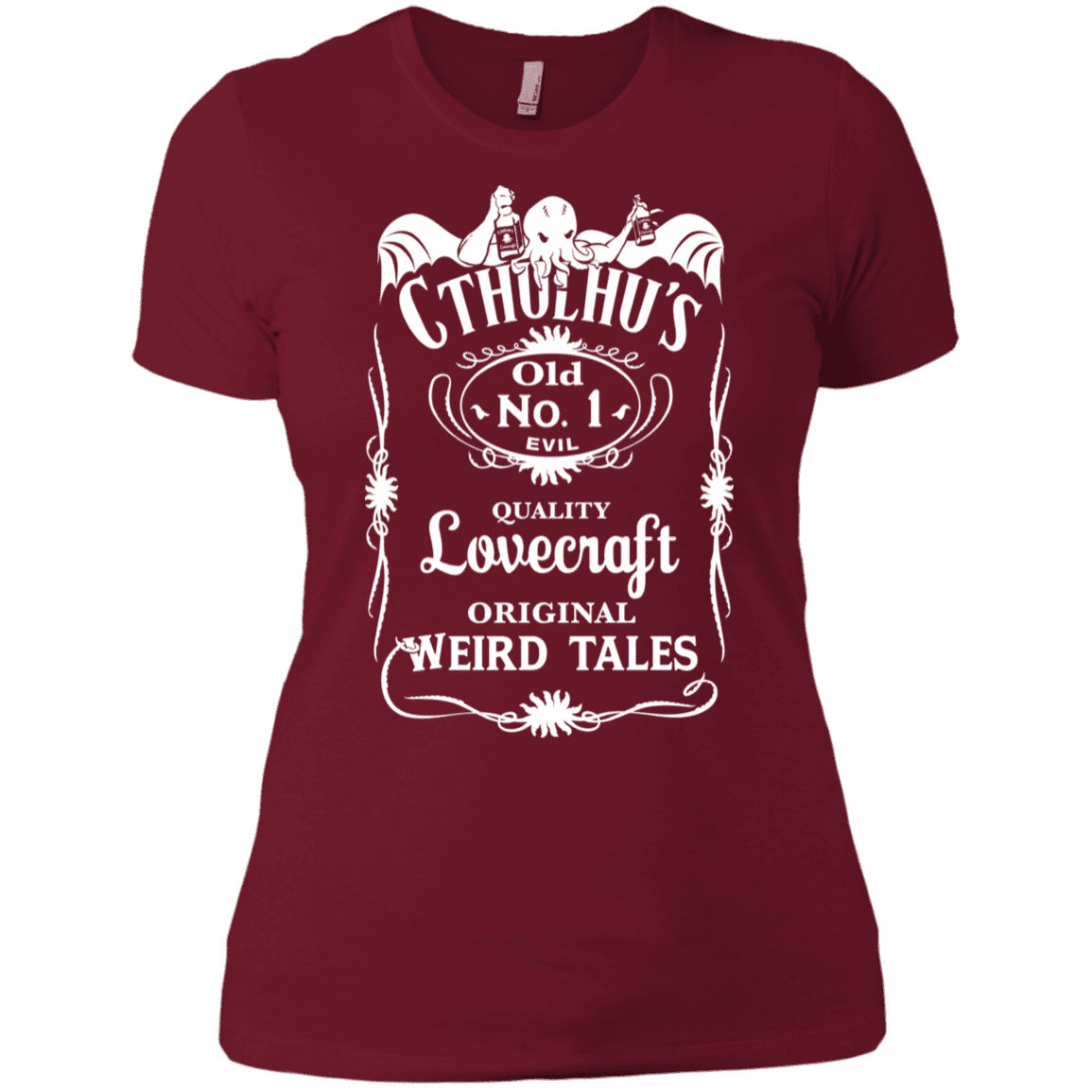 T-Shirts Scarlet / X-Small Cthulhu's Women's Premium T-Shirt