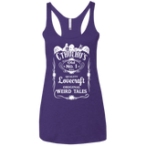 T-Shirts Purple Rush / X-Small Cthulhu's Women's Triblend Racerback Tank