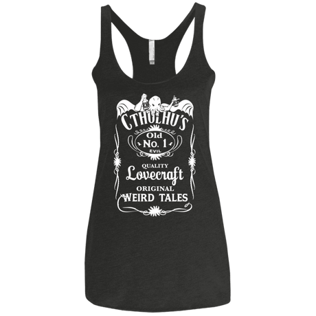 T-Shirts Vintage Black / X-Small Cthulhu's Women's Triblend Racerback Tank