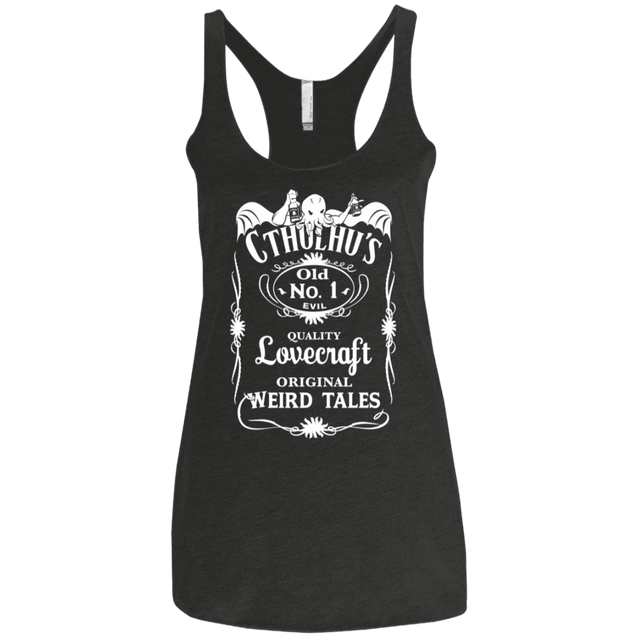 T-Shirts Vintage Black / X-Small Cthulhu's Women's Triblend Racerback Tank