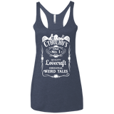 T-Shirts Vintage Navy / X-Small Cthulhu's Women's Triblend Racerback Tank