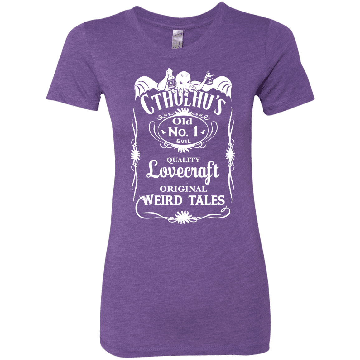 T-Shirts Purple Rush / S Cthulhu's Women's Triblend T-Shirt