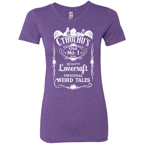 T-Shirts Purple Rush / S Cthulhu's Women's Triblend T-Shirt