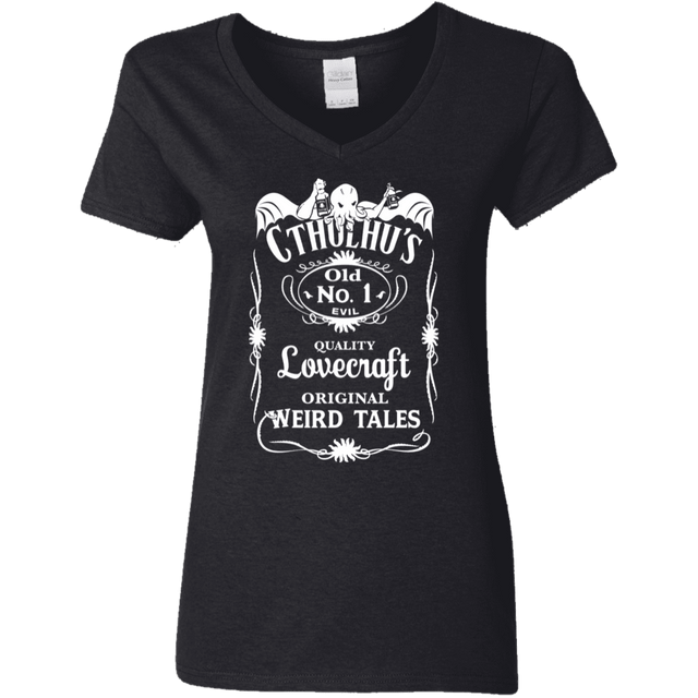 T-Shirts Black / S Cthulhu's Women's V-Neck T-Shirt