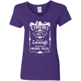 T-Shirts Purple / S Cthulhu's Women's V-Neck T-Shirt