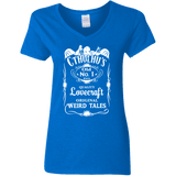 T-Shirts Royal / S Cthulhu's Women's V-Neck T-Shirt