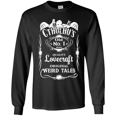 T-Shirts Black / YS Cthulhu's Youth Long Sleeve T-Shirt