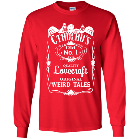 T-Shirts Red / YS Cthulhu's Youth Long Sleeve T-Shirt