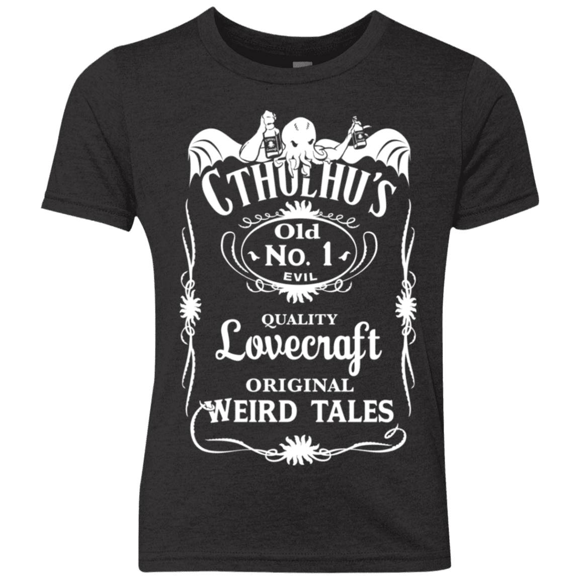 T-Shirts Vintage Black / YXS Cthulhu's Youth Triblend T-Shirt