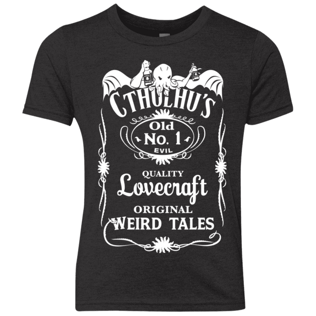 T-Shirts Vintage Black / YXS Cthulhu's Youth Triblend T-Shirt