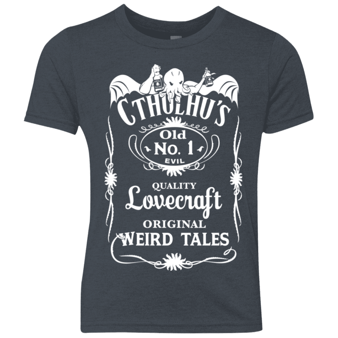 T-Shirts Vintage Navy / YXS Cthulhu's Youth Triblend T-Shirt