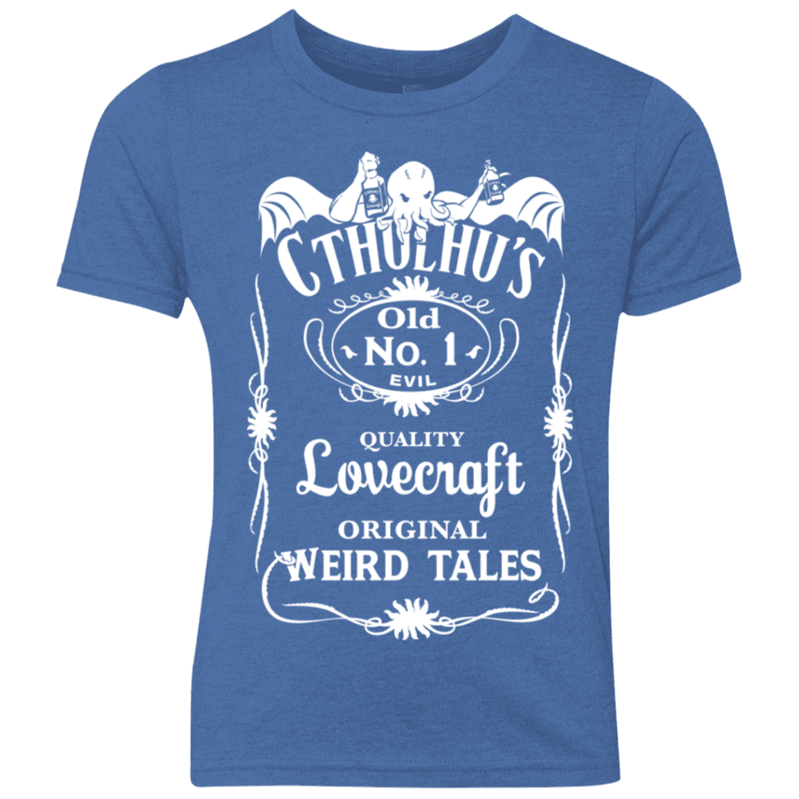 T-Shirts Vintage Royal / YXS Cthulhu's Youth Triblend T-Shirt