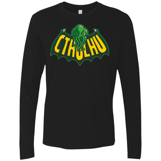T-Shirts Black / Small CTHULHUMAN Men's Premium Long Sleeve