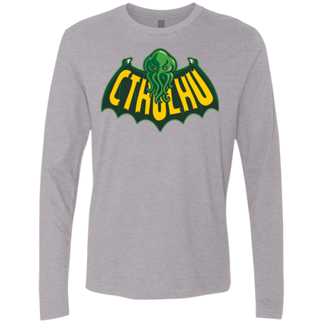 T-Shirts Heather Grey / Small CTHULHUMAN Men's Premium Long Sleeve