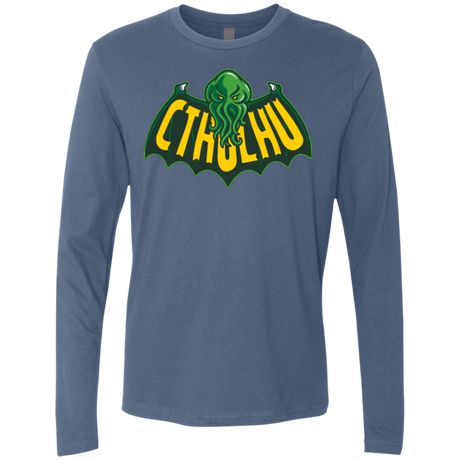 T-Shirts Indigo / Small CTHULHUMAN Men's Premium Long Sleeve