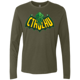 T-Shirts Military Green / Small CTHULHUMAN Men's Premium Long Sleeve