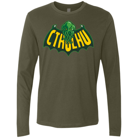 T-Shirts Military Green / Small CTHULHUMAN Men's Premium Long Sleeve