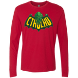 T-Shirts Red / Small CTHULHUMAN Men's Premium Long Sleeve