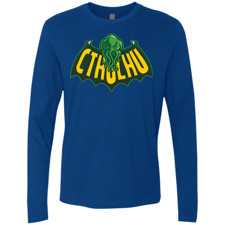 T-Shirts Royal / Small CTHULHUMAN Men's Premium Long Sleeve