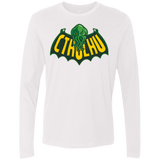 T-Shirts White / Small CTHULHUMAN Men's Premium Long Sleeve